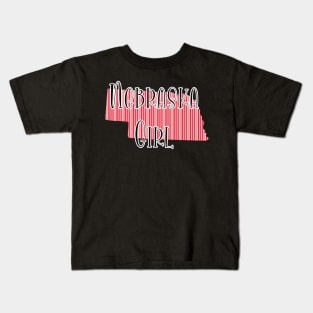 Nebraska Girl Kids T-Shirt